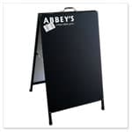 black board white board a frames